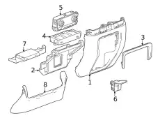 F-RECEPTACLE 85599125 GM