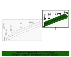 MOLDING 84913475 GM