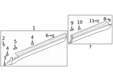 MOLDING 84913475 GM