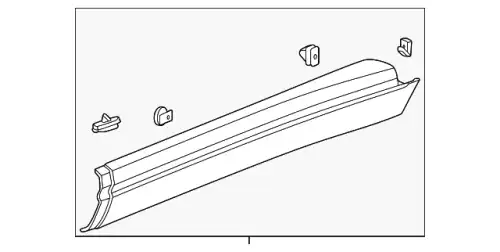 MOLDING 84913475 GM