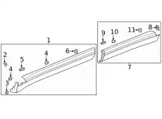 MOLDING 84913477 GM