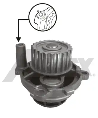 Насос системы охлаждения (помпа) AIRTEX 1703