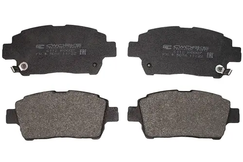 Тормозные колодки дисковые CWORKS C112R0007