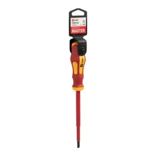 Отвертка Master SL5.5x125 мм 1000В Basic SL55125MASIN EKF