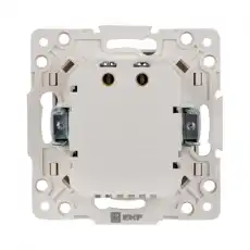 Стокгольм Механизм Розетки с 2USB type-A type-C белый EKF EYR2USBTYPEC