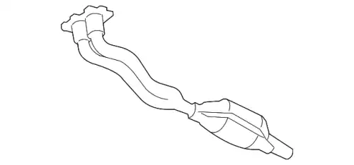 Гофра глушителя VAG 1J0254505X L= d=
