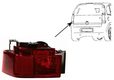 Фонарь задний VAN WEZEL 3782927