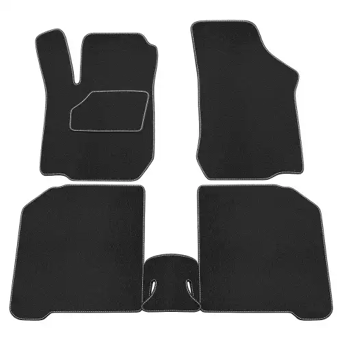 Коврики в салон REZKON 2030010300 Skoda Octavia Tour 1996-2010 4 шт., черный