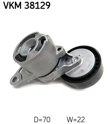 ролик обводной MB VKM 38129 SKF