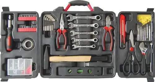 Набор инструмента 140 шт. пластиковый чемодан 65148 FIT TOOLS