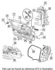 Амортизатор (упор) багажника CHRYSLER 55137023AC