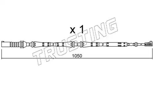 Датчик тормозных колодок TRUSTING SU.275