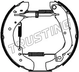 колодки бараб. торм. Fiat 6201 TRUSTING
