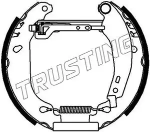 колодки бараб. торм. Ren 6021 TRUSTING