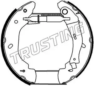 Комплект тормозных колодок 6289 TRUSTING