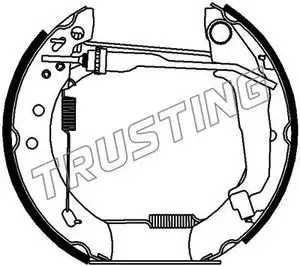 колодки бараб. торм. Niss 6211 TRUSTING
