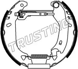 колодки бараб. торм. Fiat 6062 TRUSTING