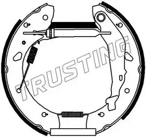 Тормозной диск TRUSTING 6218