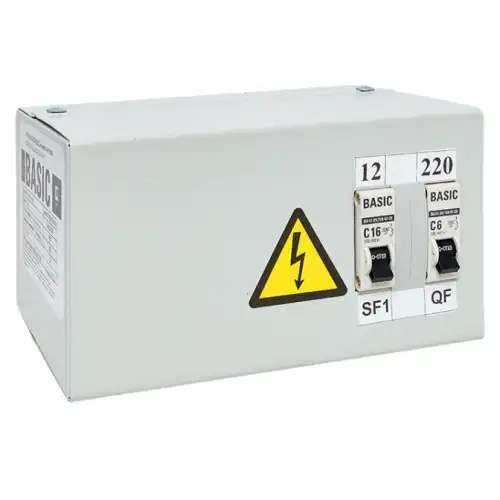 EKF Ящик с понижающим трансформатором ЯТП 0,25кВА 220/12В Basic SQyatp0,25-220/12v-2a