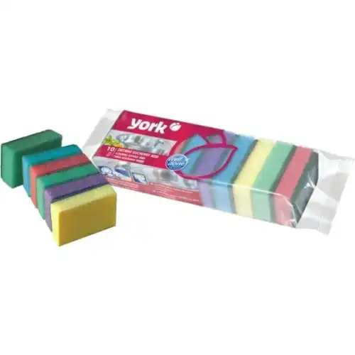 030010 YORK Губки 10 шт. 030010