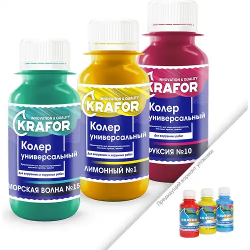 KRAFOR КОЛЕР УНИВЕРСАЛЬНЫЙ №21 ЧЕРНЫЙ 450 МЛ 47892