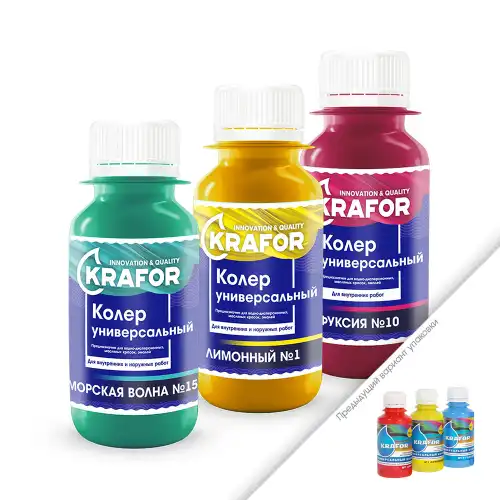 KRAFOR КОЛЕР УНИВЕРСАЛЬНЫЙ №23 КАРАМЕЛЬ 450 МЛ 47894