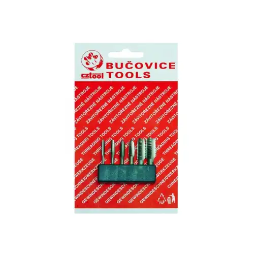 Набор метчиков-бит BIT1 M3-M8 HSS 948100 BUCOVICE TOOLS