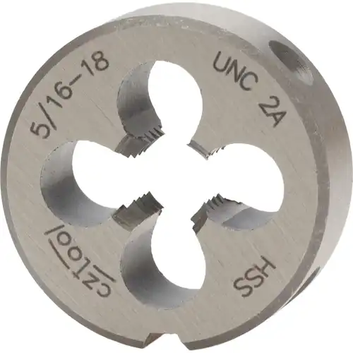 Плашка UNC 5/16' -18 HSS 25x9мм 245516BT BUCOVICE TOOLS