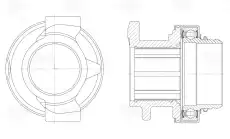 Подшипник выжимной сцепления TRIALLI CT 122
