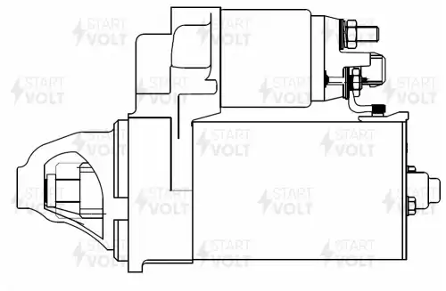 Стартер СТАРТВОЛЬТ LST 2608