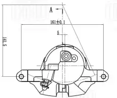 Суппорт тормозной TRIALLI CF 190610