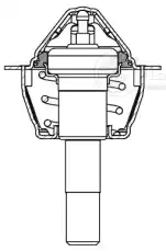 Термостат системы охлаждения LUZAR LT 1527