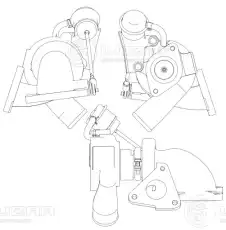 турбокомпрессор! тип TD03\ Ford Transit 2.4TDCi 06> LAT 1008 LUZAR