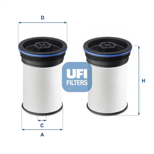 Фильтр воздушный UFI 30.468.00