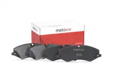 Тормозные колодки дисковые METACO 3000761