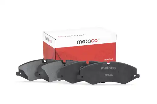 Тормозные колодки дисковые METACO 3000761