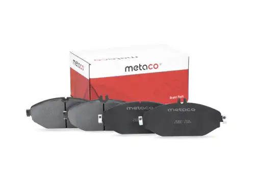 Тормозные колодки дисковые METACO 3000769