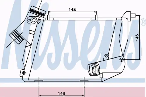 Интеркулер NISSENS 96677