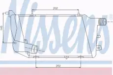 Интеркулер NISSENS 96676