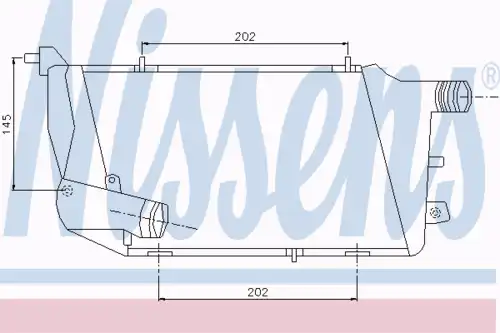 Интеркулер NISSENS 96676
