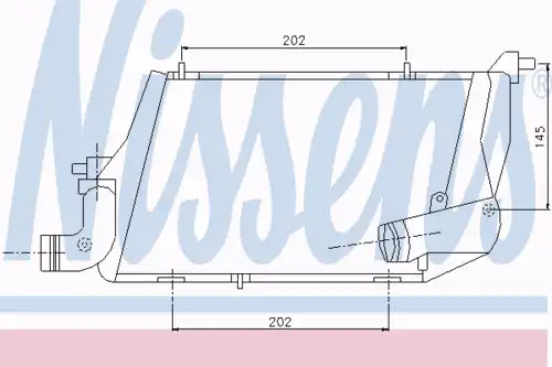 Интеркулер NISSENS 96675