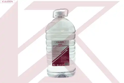 Вода дистиллированная KAIZEN 5 л
