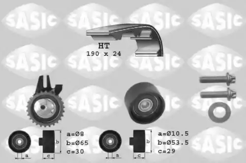 ремкомплект ГРМ Fiat 1756008 SASIC