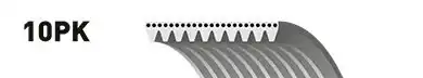 GATES 10PK1403ES 1400 мм
