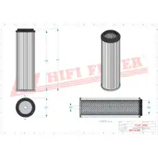 Гидравлический фильтр-элемент SH60828 HIFI