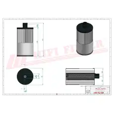 Топливный фильтр HIFI SN40721