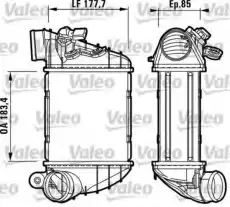 Интеркулер VALEO 817438