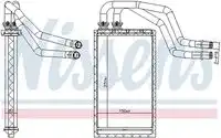 Радиатор печки NISSENS 707215