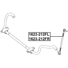Тяга стабилизатора FEBEST 1623-212FL