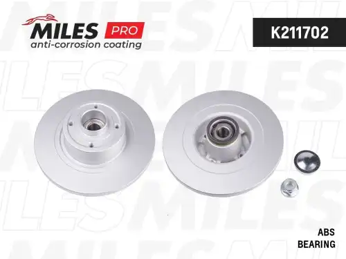 Тормозной диск MILES K211702